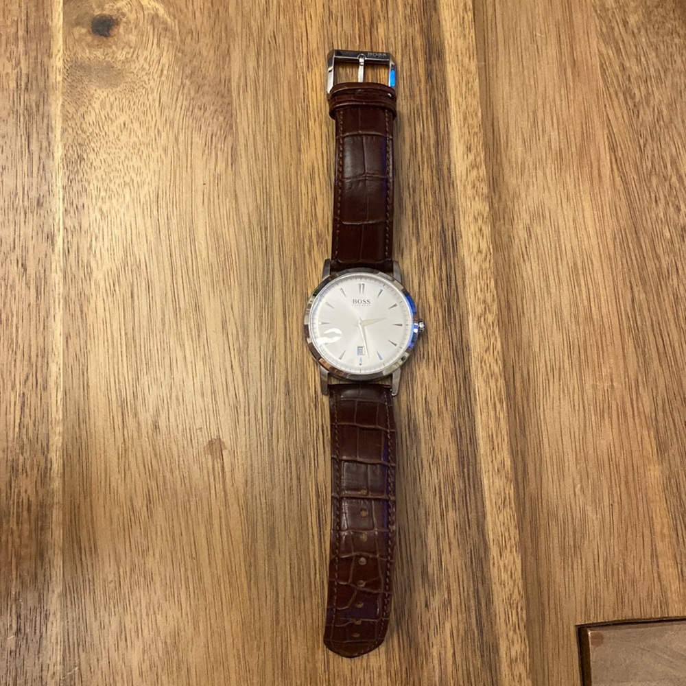 Hugo Boss Leather Watch